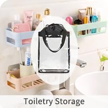 Clear Makeup Bags, TSA Approved Toiletry Bag for Traveling, Clear Travel Bag for Toiletries, Waterproof Transparent Cosmetics Bag Organizer for Women Men, Carry on Airport Airline Compliant Bag (2PCS)