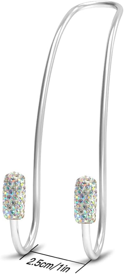 2024 Upgraded Bling Auto Hooks ,Car Hangers Organizer Seat Headrest Hooks,Bag Organizers Rack and Hanger, Heavy-duty Car Seat Hooks, Backseat Storage Hooks, Universal for SUV Truck Vehicle 2 Pack
