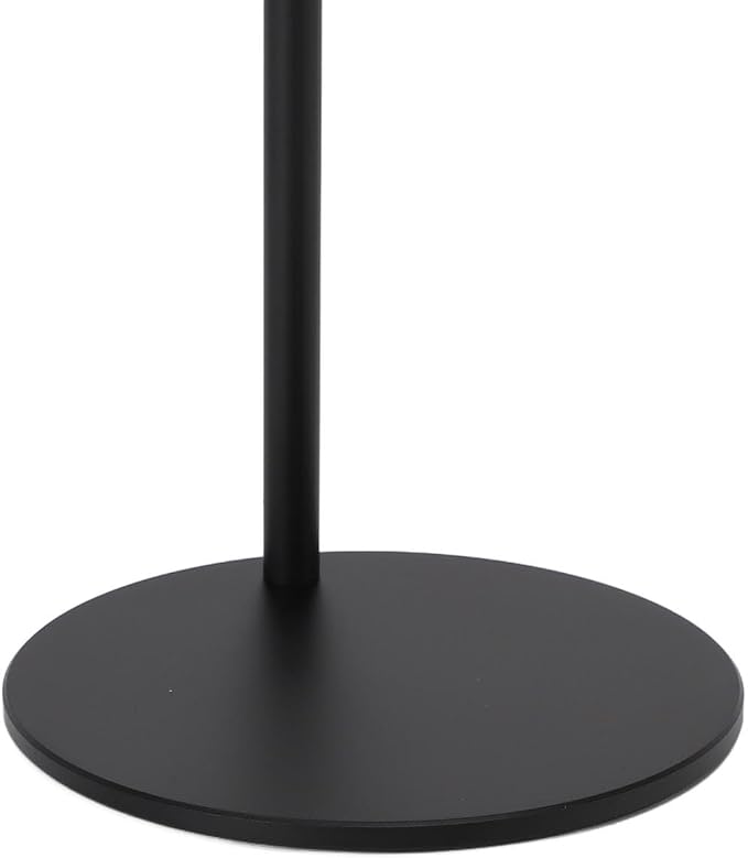 Headphone Stand,Headset Holder,Aluminum Alloy Earphone Stand with Supporting Bar,Solid Base for Most Headphones Size (Silver) (Black)