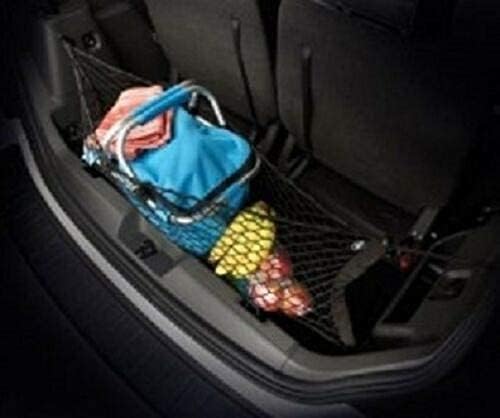 Envelope Style Automotive Elastic Trunk Mesh Cargo Net for Ford Flex 2009-2020 - Premium Trunk Organizer and Storage - Luggage Net for Crossover- Car Organizer for Ford Flex