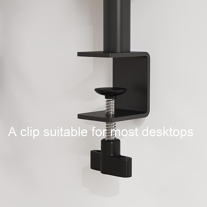 TigerDad Adjustable Monitor Stand Riser for Desk, Computer Screen Stand for 13 to 30 Inch Flat Screen LCD LED TVs, Ergonomic Riser with Base for Home Office & Gaming Setup