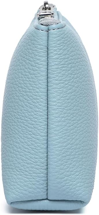 PU Leather Makeup Simple and Convenient Handbag Small Exquisite Storage Bag (PU/Phthalocyanine Blue)