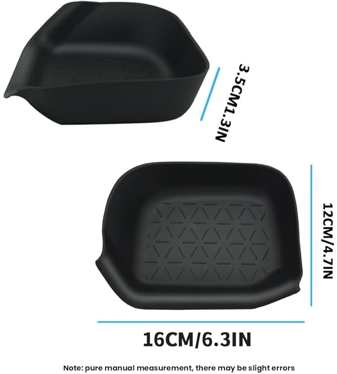 for RAV4 Driver Storage Box Organizer Mat Driver's Interior Insert Tray Center Console Organizer Tray Compatible with Toyota RAV4 2022 Accessories 2021 2020 2019 - Non-Slip Anti-Dust