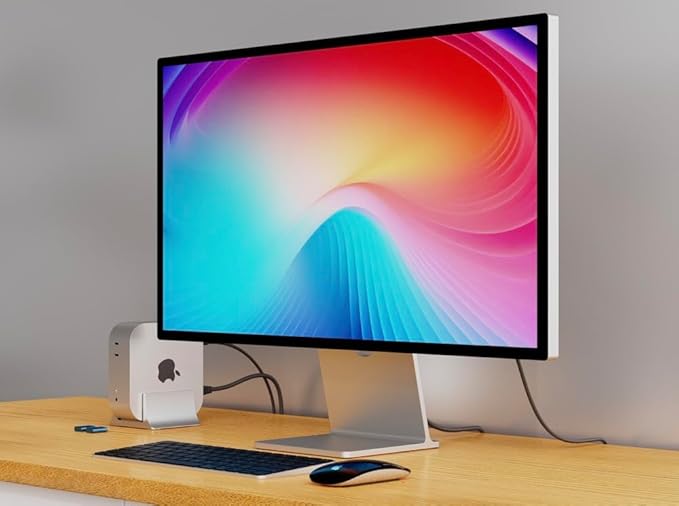 JOKItech Sleek Mini-Mate Stand Compatible with Apple M4 Mac mini (JK-M4A14S)