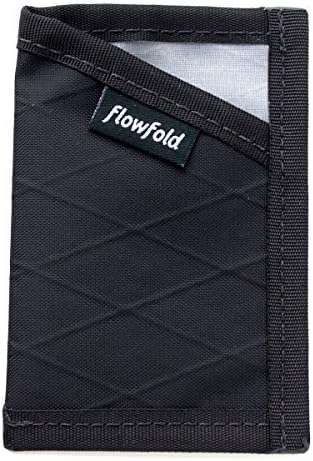 Flowfold RFID-Blocking Wallet Card Holder Wallet Recycled Material Minimalist Wallet - Durable Slim Front Pocket Wallets Made in USA