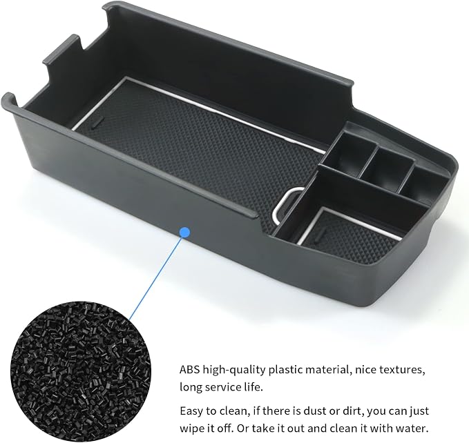 YEE PIN 2024 Bolt EUV Tray Bolt EV Center Console Tray 2023 Bolt EUV Center Console Organizer 2022 Bolt EV Center Console Organizer 2022 2023 2024 Bolt EV Accessories (White)