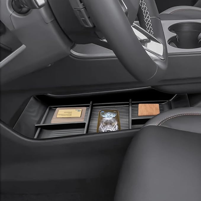 Lower Center Console Organizer for 2024 2025 2026 Honda Prologue EV /2024 2025 Acura ZDX Interior Accessories, Under Floor Console Organizer Tray Storage Box