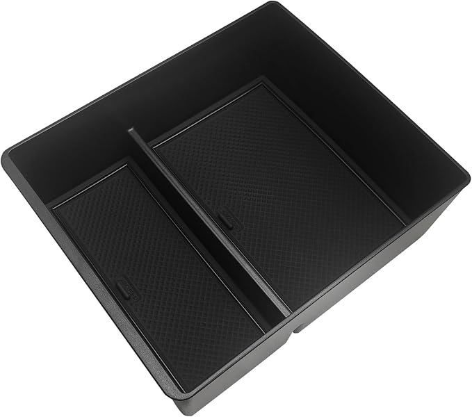 Muslogy Center Console Organizer Compatible with GMC Acadia 2017-2022 2023 Accessories Acadia SL SLE SLT Denali AT4 Middle Console Storage Box Armrest Insert Tray ABS Material