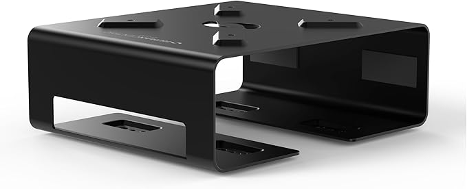 HumanCentric Dual VESA Sleeve Compatible with HP Z2 G9 Mini PC, VESA Mount Bracket for Monitor Arm and Monitor, Under Desk or Wall Mount