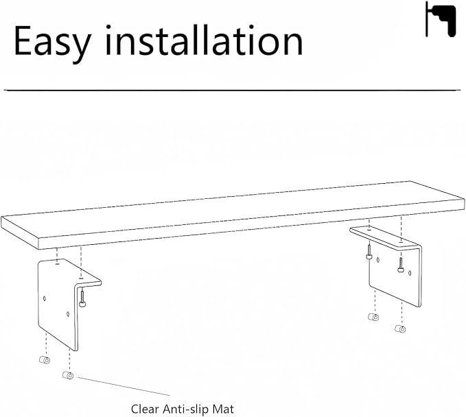 Anti-slip Monitor Stand Riser 2.16/3.34 Inch 2 Height Adjustments Clear Acrylic Stand with Clear Anti-slip Mat, Desk Accessories Screen/PC/Printer/Laptop/Mirror Riser 7.8 x 15.7 Inch (White)