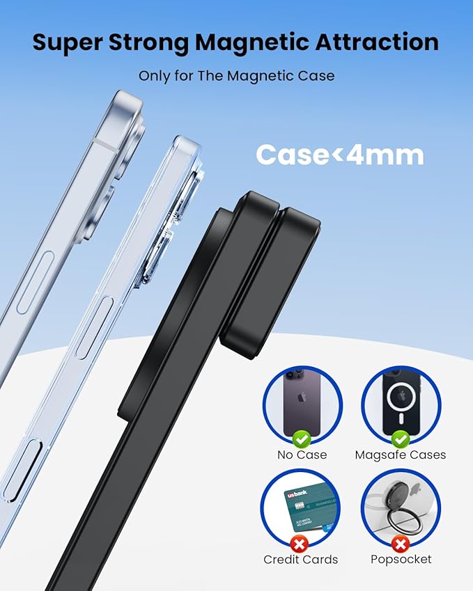 Magnetic Wireless Charging Station for Apple: Upgraded Qi2 Certified 15W 3-in-1 Magsafe Wireless Charger Stand, Foldable Travel Fast Charger for iPhone 17 16 15 14 13 12 Series, Apple Watch, AirPods