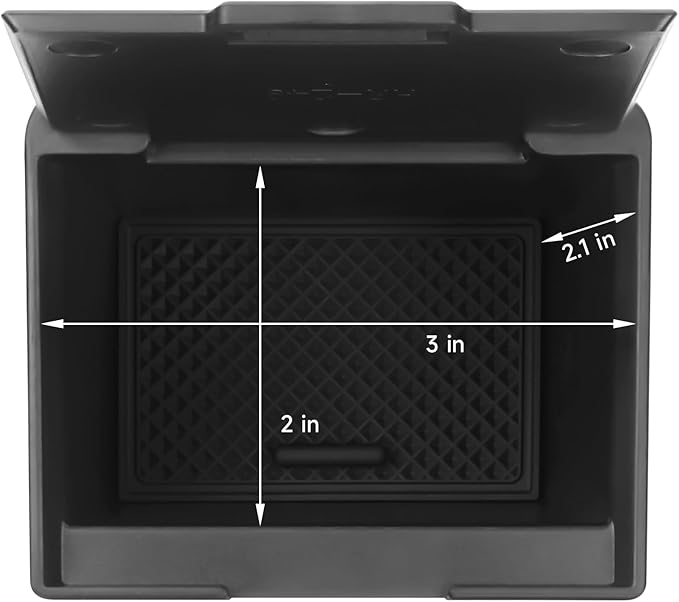 YOJOJOCO Center Console Coin Box Organizer Compatible with Toyota 2016-2020 2021 2022 2023 Tacoma Accessories ABS Material Insert Cup Holder Storage Box