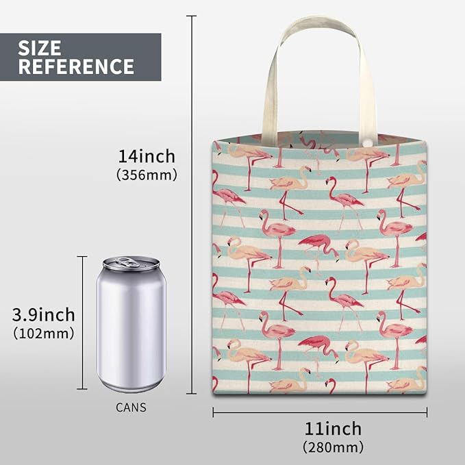 Car Trash Can, Cute Car Trash Bag, Hanging Car Organizer and Storage Bag, Trash Bin for Car Accessories, Vehicle, Travelling, Camping Cute Pink Flamingos