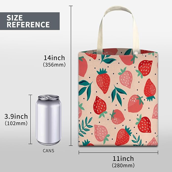 Car Trash Can, Cute Hanging Organizer and Storage Bag, Trash Bin for Vehicle, Travelling, Camping - Pink Strawberry