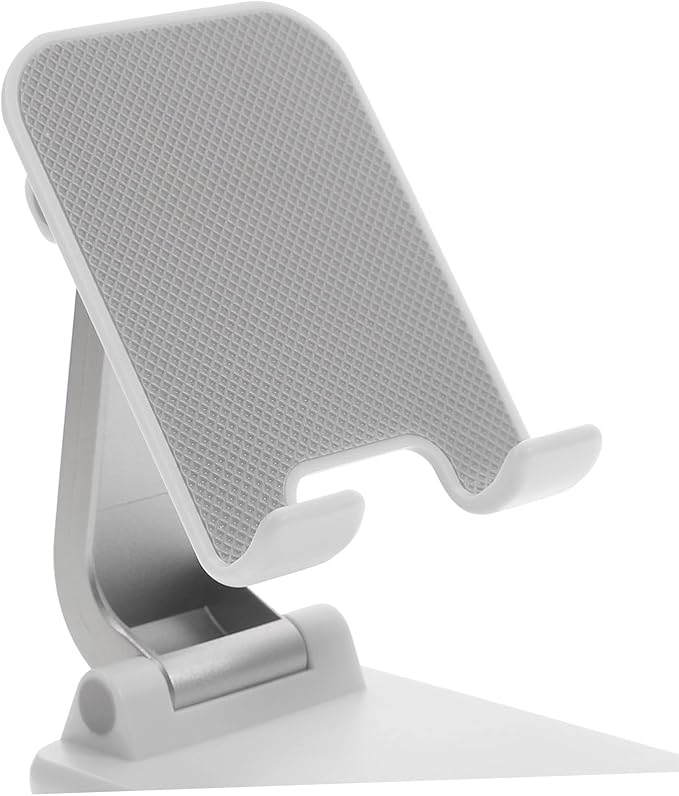 Abaodam Folding Mobile Phone Stand Telephone Stand for Office Desk Laptop Laptop Foldable Tablet for Desk Tablet Mount Holder Multifunctional Phone Holder Mobile