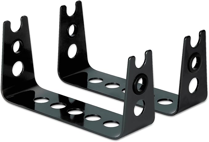 Allsop Metal Art Accessory, Monitor Stand Riser (Stand not Included) - Black (31480) Black/Risers