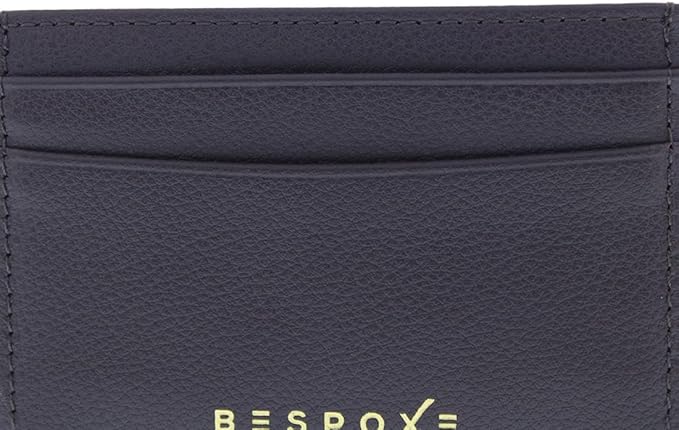 Slim Minimalist Front Pocket RFID Blocking Leather Wallets for Men and Women - Hickory Brown
