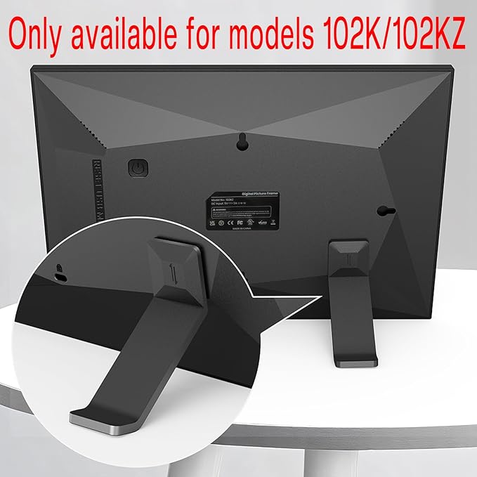 Frame Stand for Digital Picture Frame,Fit for Model 102K or 102KZ