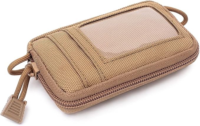 Tactical EDC Pouch, Pocket Organizer, ID Holder, Credit Card Holder for Men