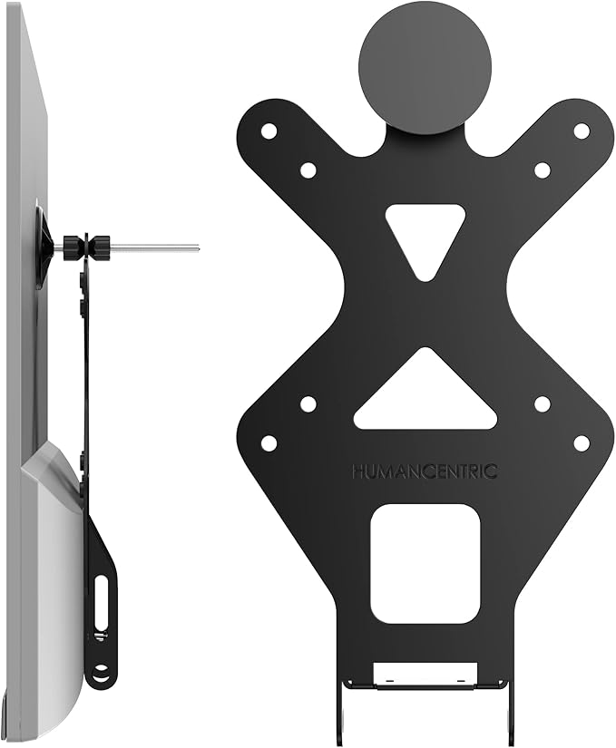 HumanCentric VESA Mount Adapter for HP Monitors 22er, 22es, 22f, 23er, 23es, 23f, 24ea, 24ec, 24er, 24es, 24f, 24fw, 25er, 25es, 25f, 27er, 27ea, 27es, 27f, 27fw, 27fh, 27ec VESA Adapter Bracket