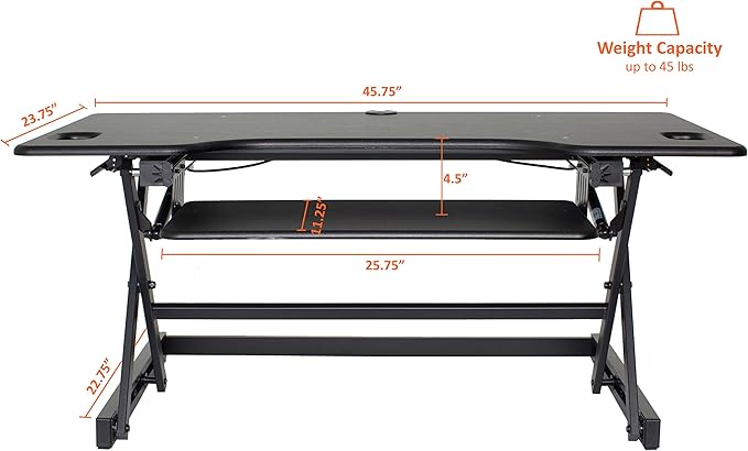 Lorell XL Adjustable Desk Riser