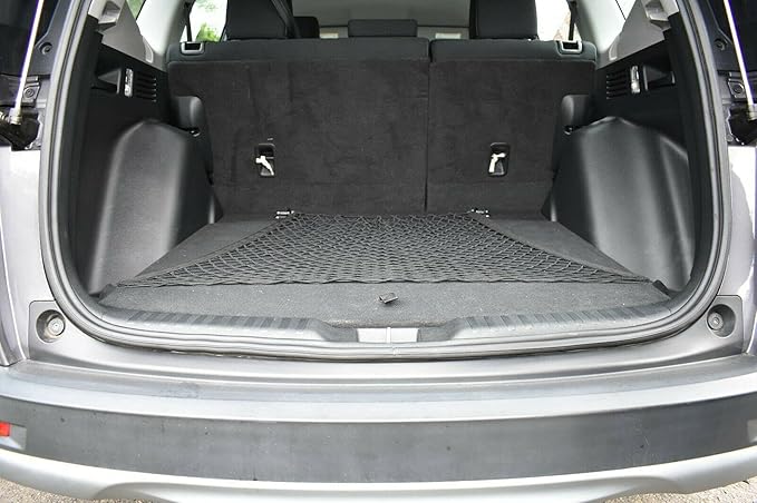 Rear Trunk Organizer Cargo Net for Honda CR-V 2018-2023 - Floor Style Cargo Net for SUV-Premium Mesh Elastic Car Trunk Organizer Vehicle Carrier Storage – Compatible with Honda CR-V