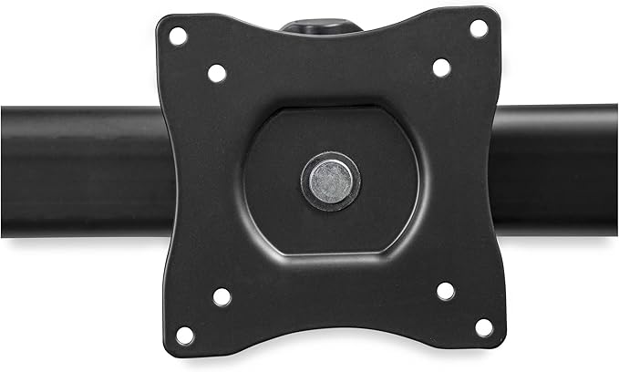 StarTech.com Triple Monitor Stand - Articulating - For Monitors 13??to 27??Adjustable VESA Computer Monitor Stand for 3 Monitor Setup - Steel - Black (ARMBARTRIO2)
