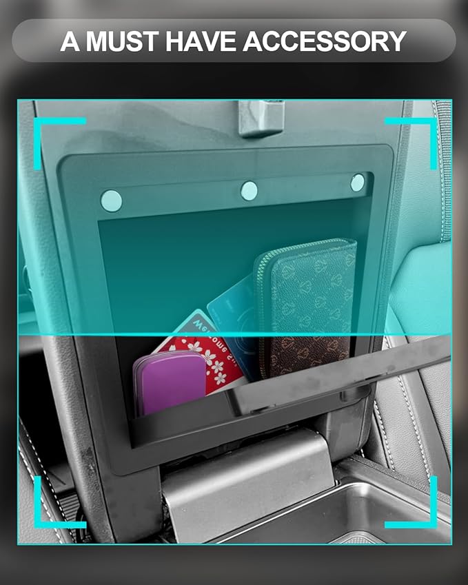 CDEFG for 2026 Honda Passport Center Console Organizer Hidden Storage Box Compatible with 2026 Honda Passport Accessories Armrest Secret Tray