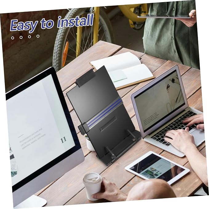 Portable Desktop Document Holder Holder Stand Desk Bookshelf Organizer