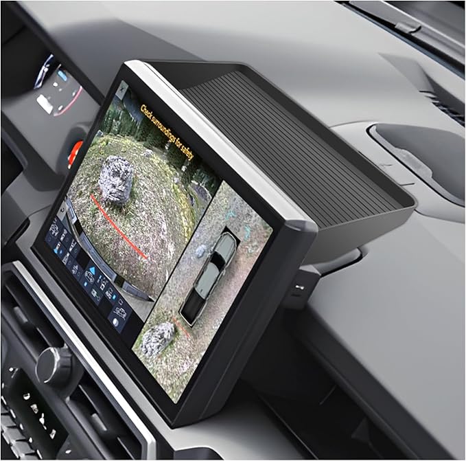 SXCY for 2024 2025 2026 Tacoma Dashboard Tray (Only for 14 inch screen) for 2024 2025 2026 Toyota Tacoma Accessories Center Console Organizer for 2024 2025 2026 Tacoma Screen Back Organizer