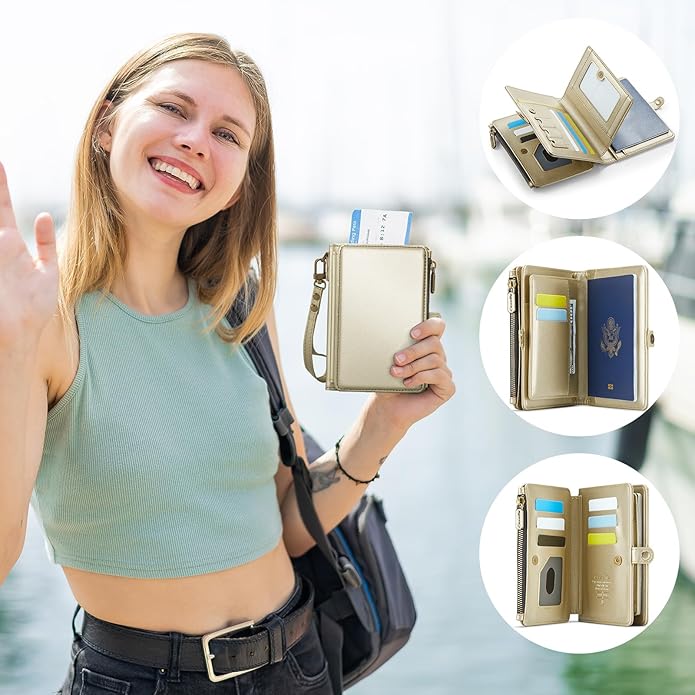 Passport Holder Wallet Bag with Holder