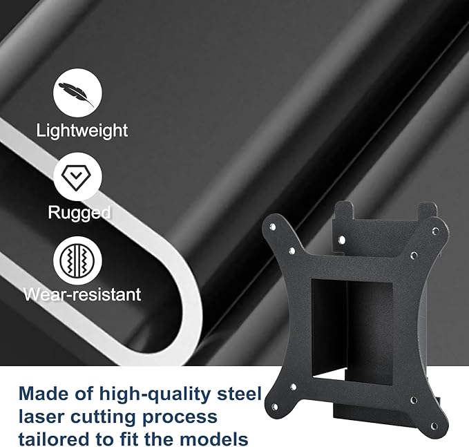 Monitor Arm/Mount VESA Bracket Adapter Compatible with DELL Alienware 34" Curved QD-OLED Gaming Monitors (Fits AW3423DW)??5x75 to 100x100 VESA Mount Adapter Bracket