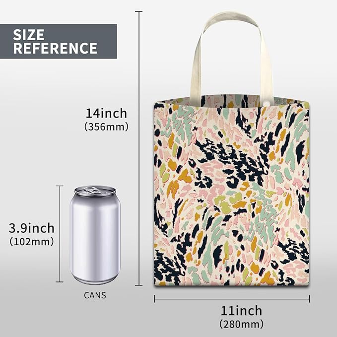 Car Trash Can, Cute Car Trash Bag, Hanging Car Organizer and Storage Bag, Trash Bin for Car Accessories, Vehicle, Travelling, Camping Colorful Leopard