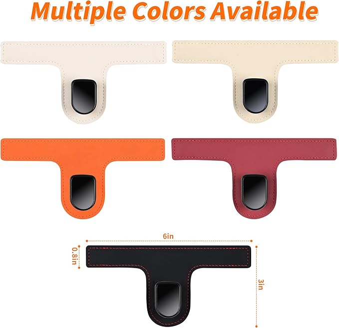 JEYODA Car Hooks for Sport Seats,Car Hooks for Purses and Bags,Car Seat Back Organizer,Car Rear Row Hook,Universal Hidden Multifunctional Headrest Hooks for Car,Home (Black)