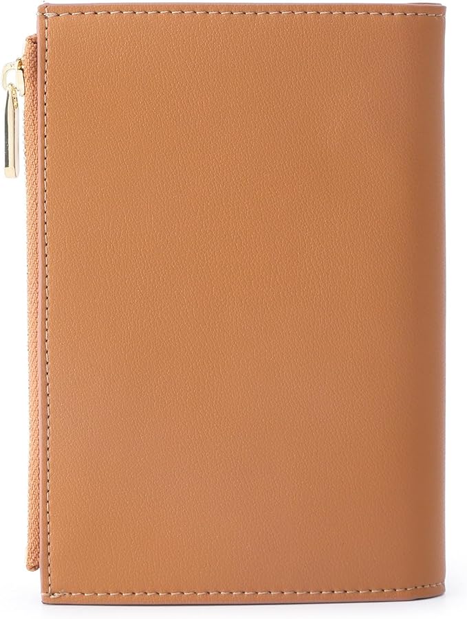 VanFn Airtag Passport Holder, RFID Travel Passport Wallet, Family Passport Holder, Ladies Bifold Air Tag Wallets, Slim Leather Credit Card Wallet For Women, Trip Document Organizer P.Travel Series