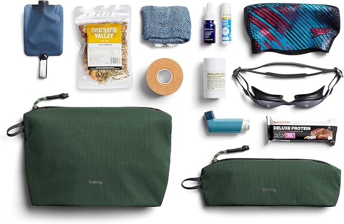 Bellroy Lite Pouch Duo (Lightweight Pencil case and Pouch) - Spruce