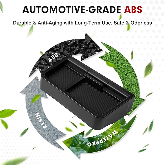Autorder Screen Dashboard Organizer for 2025 2026 Toyota Sienna Accessories - Dash Screen Console Storage Tray for Phones Keys Sunglass Card Non-Slip(Fits 12.3" Screen Models)