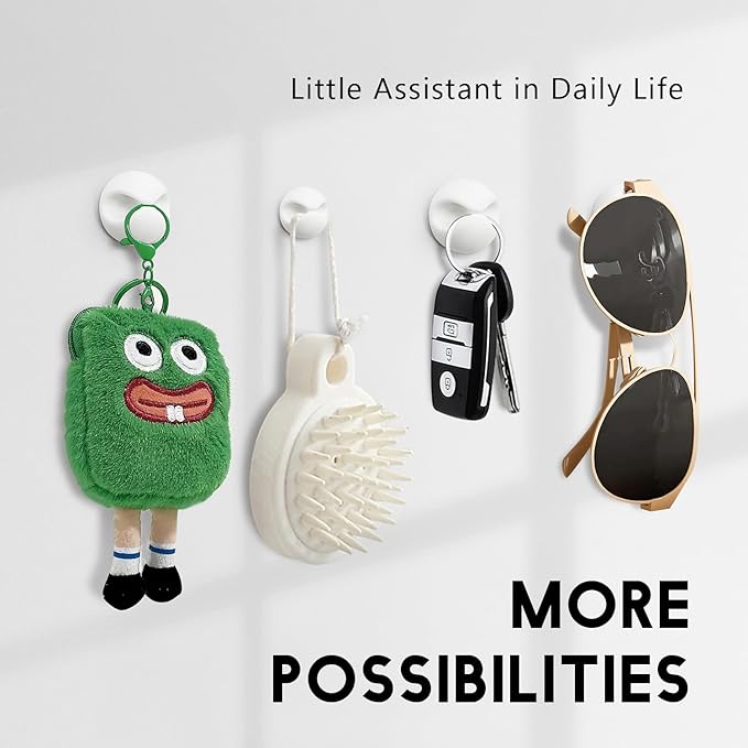 Phone Charger Cord Holder, Mini Cable Clips Wire Organizer, Cable Management for Desk, Office and Nightstands, 9 PCS