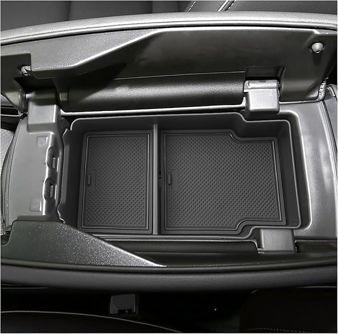 SXCY for 2024 2025 2026 Buick Envision Center Console Organizer for 2024 2025 2026 Buick Envision Accessories Console Tray for 2024 2025 2026 Envision Armrest Storage Console Organizer (Black)