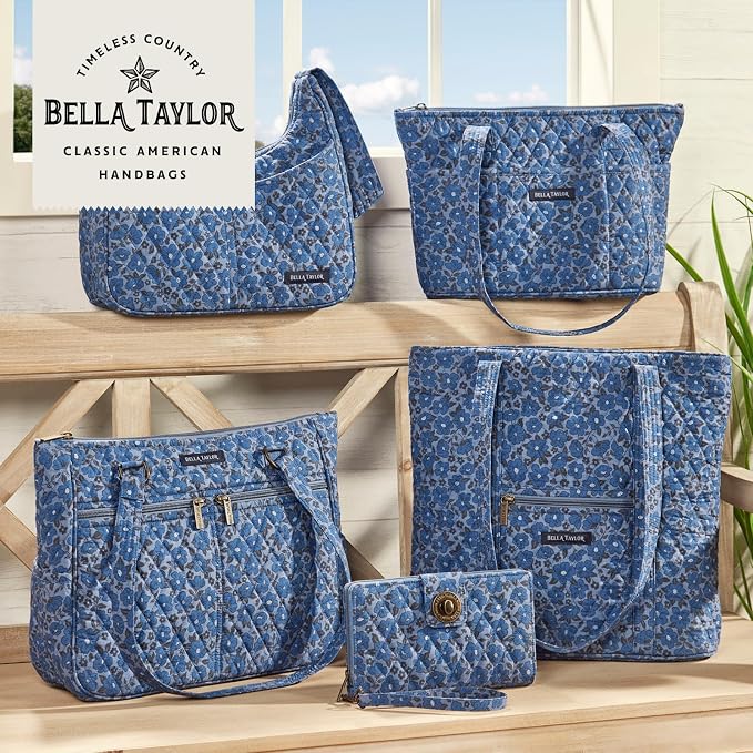 Bella Taylor Cash System Wallet for Envelope Budgeting - RFID Protected - Cash Stuffing Wallet with Detachable Wristlet