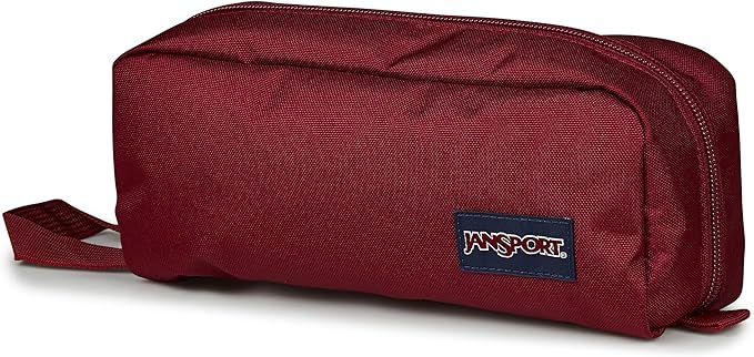 JanSport Perfect Pouch – Accordion Opening, Single Compartment with 3 Dividers, Small Internal Pocket