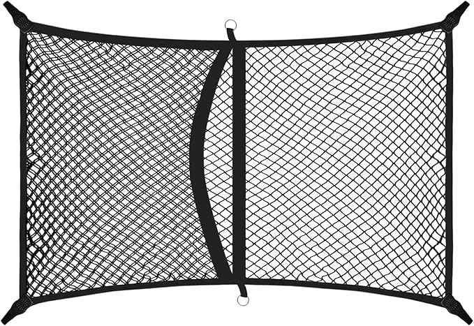 Floor Style Automotive Elastic Trunk Mesh Cargo Net for Porsche Macan 2015-2025 - Premium Trunk Organizers and Storage - Luggage Net for SUV