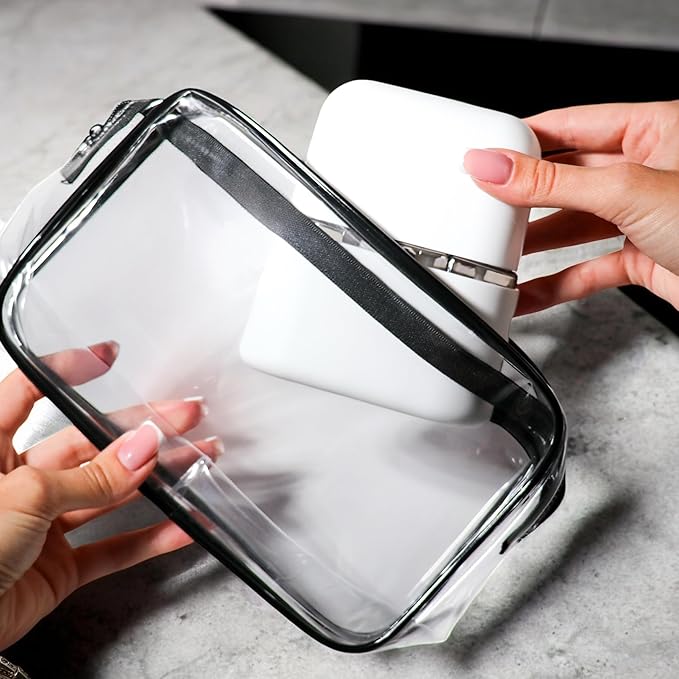 Travel Bottle Set – TSA Approved, Leakproof Toiletry Kit for Carry-On, Refillable Containers for Spring & Summer Travel (Light Gray)