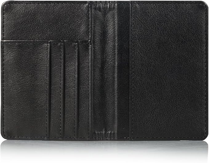Passport Holder Cover Case PU Leather RFID Blocking Card Pockets Holder Cute Luggage Magnetic Wallet Passport Holder Case for travel Women Men, Don't Touch