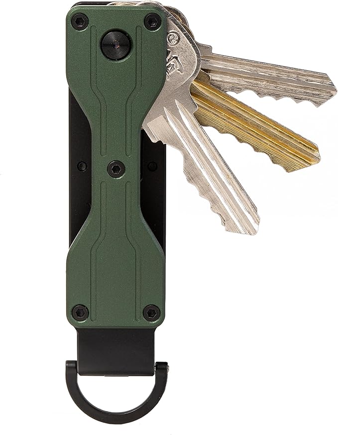 Key Organizer Minimalist Innovative Keyholder Compact Keys Organizer Smart KeyChain Secures 2-6 Keys
