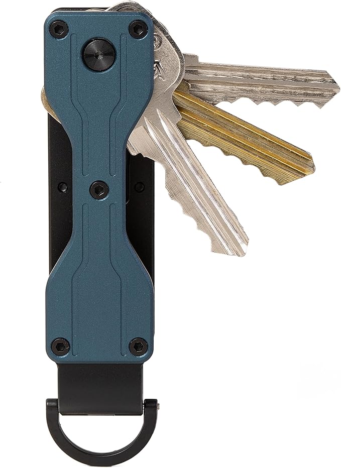 Key Organizer Minimalist Innovative Keyholder Compact Keys Organizer Smart KeyChain Secures 2-6 Keys