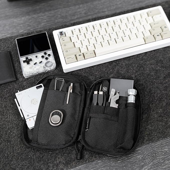ALPAKA Admin Pouch Pro - Small Tool Pouch with Smooth Zipper, Weatherproof Storage for Electronics, Cables, EDC Organizer, Travel Accessories