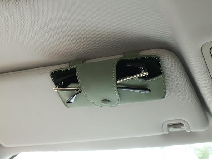 Sunglass Holder for Car Visor Glasses Case Non-Slip Clip Universal for Sunglasses Eyeglasses Car Interior Accessory