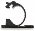 StarTech.com 100 Adhesive Cable Management Clips Black - Network/Ethernet/Office Desk/Computer Cord Organizer - Sticky Cable/Wire Holders - Nylon Self Adhesive Clamp UL/94V-2 Fire Rated, TAA