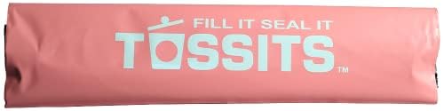 Tossits Disposable Car Trash Bag Hanging (Pink, Set of 7) - Leak-Proof, Smell-Proof Automobile Trash Container, Eco-Friendly, Thick, Large 12x15 Car Trash Bin with Sturdy Header Board